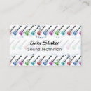 Search for rock band business cards Musical
