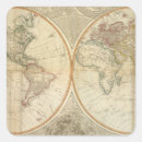 Search for coloured map stickers Hand