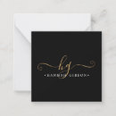 Search for monogram vertical note cards Initials