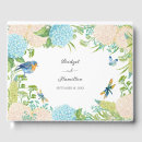 Search for hydrangea guest books Rustic
