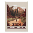 Search for zion posters Matching family tourist trip
