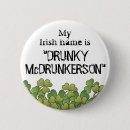 Search for irish names badges Shamrock