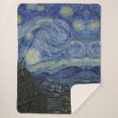 Search for starry night sky blankets Blue