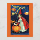 Search for nostalgic halloween postcards Girl