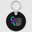 Search for psychology key rings Black and white