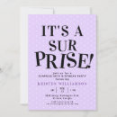 Search for purple invitations Typography