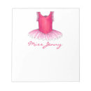 Search for ballet notepads Dance teacher