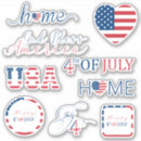 Search for independence day stickers God bless america