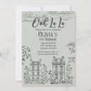 Search for french birthday invitations Floral