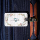 Search for boho luggage tags Floral