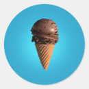 Search for chocolate ice cream stickers Cone