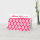 Search for welcomer cards New employee
