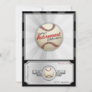 Search for sports retirement party invitations Retro