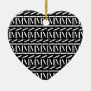 Search for letter m christmas tree decorations Initial
