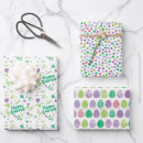 Search for happy easter wrapping paper Green