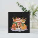 Search for forest animals christmas cards Santa claus
