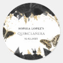 Search for sweet 16 birthday party stickers Black