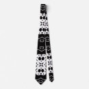 Search for black and white floral ties Geometric