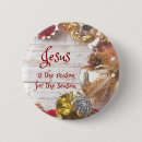 Search for jesus is the reason for the season badges Church