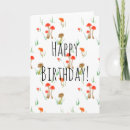 Search for mushroom birthday cards Friendship