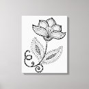 Search for tangled canvas prints Zendoodle
