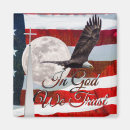 Search for trust in god magnets Flag