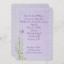 Search for lily of the valley wedding invitations Purple