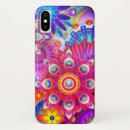 Search for abstract floral iphone cases Red