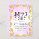 Search for pink lemon invitations Lemonade