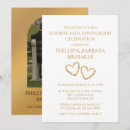 Search for surprise 50th anniversary invitations Elegant