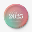 Search for graduation dinner paper plates Calligraphy