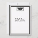 Search for roaring 20s bridal shower invitations 1920s