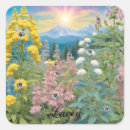 Search for mountain flower stickers Meadow