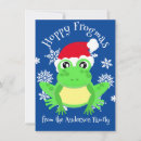 Search for cute frog christmas cards Froggy