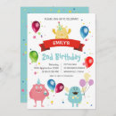 Search for monster bash invitations Colourful