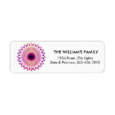 Search for lotus flower return address labels Yoga