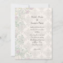 Search for damask stamp wedding invitations Cream