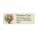 Search for arrangement return address labels Garden