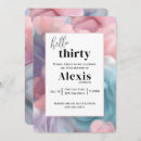 Search for cotton candy birthday invitations Pastel