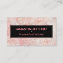 Search for aesthetician business cards Trendy
