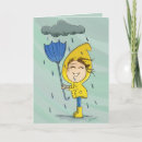 Search for rainy day cards Raincoat