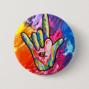 Search for asl badges I love you