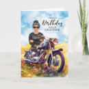 Search for motorcycle birthday cards Rider