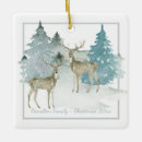 Search for stag christmas tree decorations Watercolor