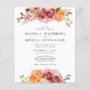 Search for floral rustic wedding invitations Budget