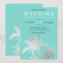Search for teal blue and silver wedding invitations Modern
