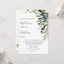 Search for italian wedding invitations Botanical