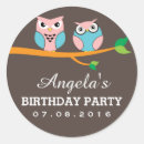 Search for sleepover thank you stickers For kids