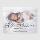 Search for magnet birth announcement cards Modern