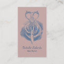 Search for vintage rose business cards Hair stylist